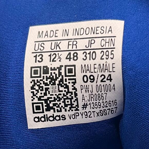 New Adidas Jogit M Shoes Men\'s Size 13 Blue Athletic Running Sneakers JR0867 main image 4